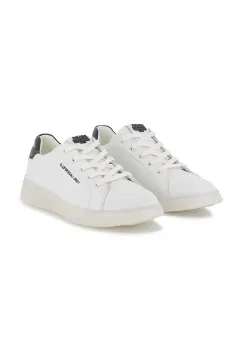 Karl Lagerfeld tenisi din piele copii culoarea alb, Z30990 imagine