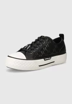 Karl Lagerfeld tenisi KAMPUS barbati, culoarea negru, KL50424 imagine