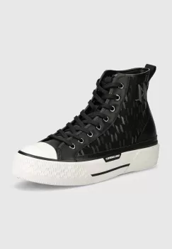 Karl Lagerfeld tenisi KAMPUS MAX barbati, culoarea negru, KL50454 imagine