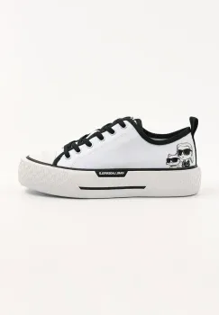 Karl Lagerfeld tenisi KAMPUS MAX III culoarea alb, KL60614T imagine