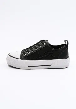Karl Lagerfeld tenisi KAMPUS MAX III femei, culoarea negru, KL60611F imagine