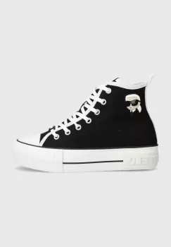 Karl Lagerfeld tenisi KAMPUS MAX NFT femei, culoarea negru, KL60444 imagine