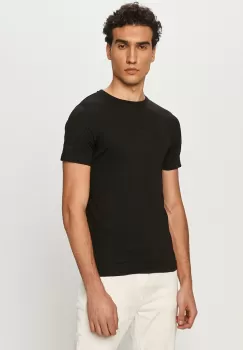 Karl Lagerfeld Tricou (2-pack) culoarea negru imagine