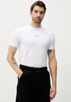 Karl Lagerfeld tricou barbati, culoarea alb, neted, 552235.755030 imagine