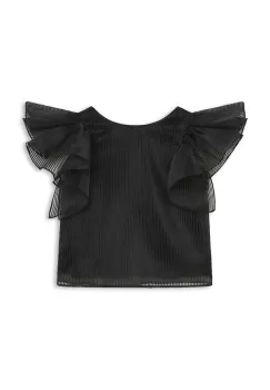 Karl Lagerfeld tricou copii culoarea negru imagine