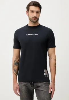 Karl Lagerfeld tricou culoarea bleumarin, uni, 554235.755403 imagine