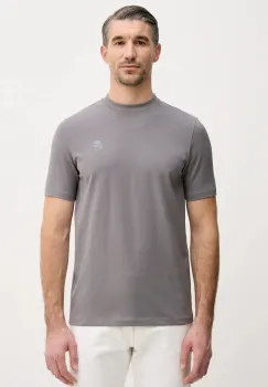 Karl Lagerfeld tricou culoarea gri, cu imprimeu, 561221.755750 imagine