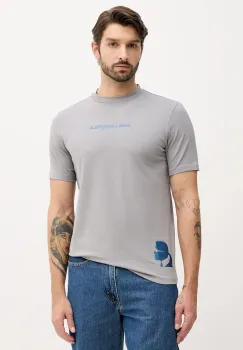 Karl Lagerfeld tricou culoarea gri, uni, 554235.755403 imagine