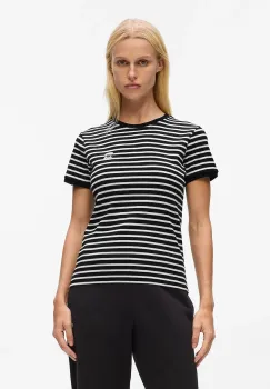 Karl Lagerfeld tricou culoarea negru, A4W17060 imagine