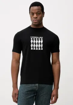 Karl Lagerfeld tricou culoarea negru, cu imprimeu, 554235.755402 imagine