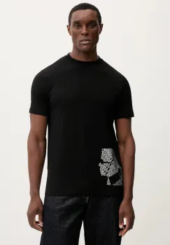 Karl Lagerfeld tricou culoarea negru, cu imprimeu, 554235.755404 imagine