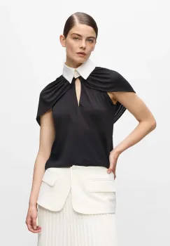 Karl Lagerfeld tricou culoarea negru imagine