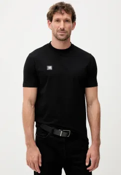 Karl Lagerfeld tricou culoarea negru, uni, 554221.755050 imagine
