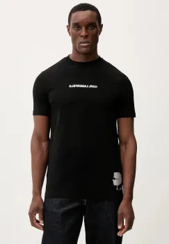 Karl Lagerfeld tricou culoarea negru, uni, 554235.755403 imagine