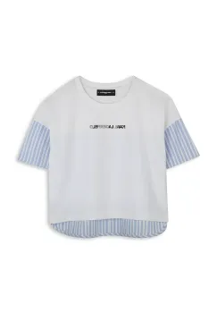 Karl Lagerfeld tricou de bumbac pentru copii Z30493 imagine
