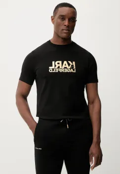 Karl Lagerfeld tricou din bumbac imagine