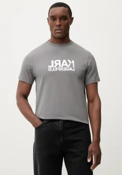 Karl Lagerfeld tricou din bumbac imagine