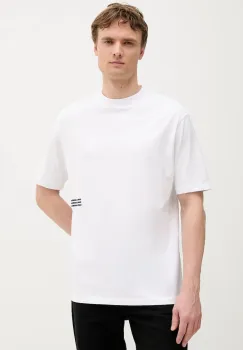 Karl Lagerfeld tricou din bumbac culoarea alb, uni, 553225.755151 imagine