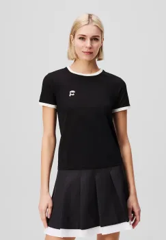 Karl Lagerfeld tricou din bumbac culoarea negru, A3W17078 imagine