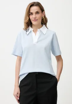 Karl Lagerfeld tricou din bumbac culoarea negru, A3W17113 imagine