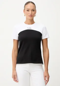 Karl Lagerfeld tricou din bumbac culoarea negru, B1W17008 imagine