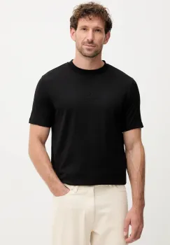 Karl Lagerfeld tricou din bumbac culoarea negru, cu imprimeu, 554225.755036 imagine