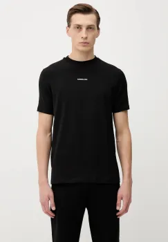 Karl Lagerfeld tricou din bumbac culoarea negru, cu imprimeu, 554235.755051 imagine