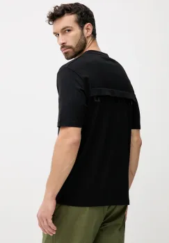 Karl Lagerfeld tricou din bumbac culoarea negru, uni, 553225.755139 imagine