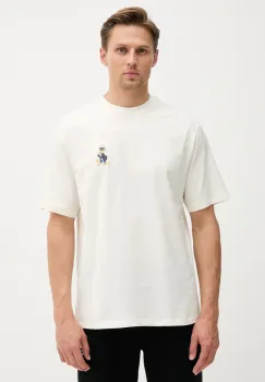 Karl Lagerfeld tricou din bumbac DISNEY culoarea bej, cu imprimeu, 553270.755098 imagine