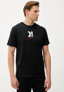 Karl Lagerfeld tricou din bumbac DISNEY culoarea negru, cu imprimeu, 553270.755099 imagine