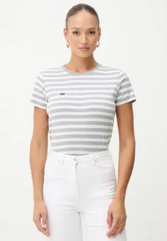 Karl Lagerfeld tricou din bumbac IKON culoarea gri, B1W17037 imagine