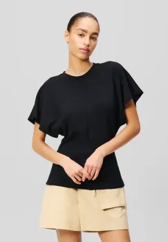Karl Lagerfeld tricou femei, culoarea negru, A2W17061 imagine