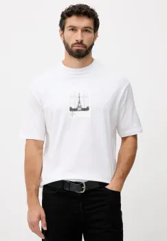 Karl Lagerfeld tricou Karl Lagerfeld x Paris Hilton culoarea alb, cu imprimeu, 554235.755420 imagine