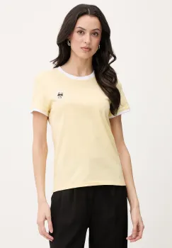 Karl Lagerfeld tricou pentru femei, din bumbac IKON imagine