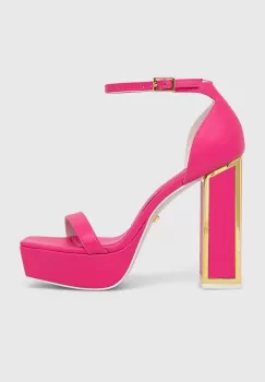 Kat Maconie sandale de piele Missy culoarea roz imagine
