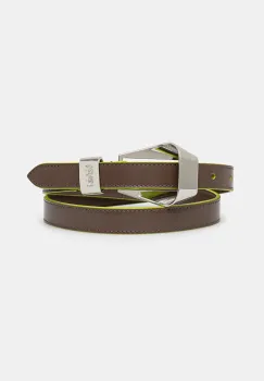 Kenzo curea de piele femei, culoarea maro, FE62CE040L03.10 imagine