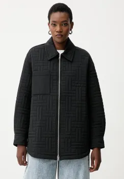 Kenzo geaca culoarea negru, de tranzitie, oversize, FF62BL2399NN imagine