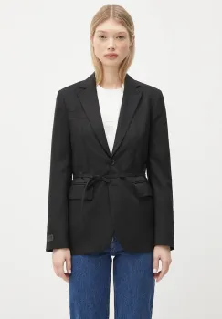 Kenzo geaca de lana culoarea negru, un singur rand de nasturi, FF52VE2619RA.99 imagine