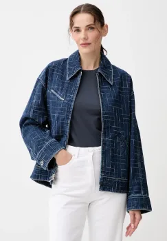 Kenzo geaca jeans de tranzitie, FF62DV2566V3 imagine