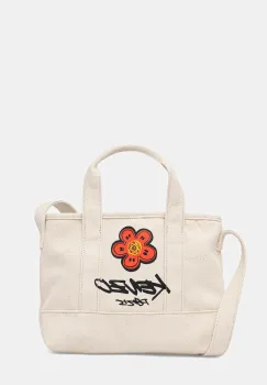 Kenzo geanta de bumbac culoarea bej, FF68SA910F36 imagine