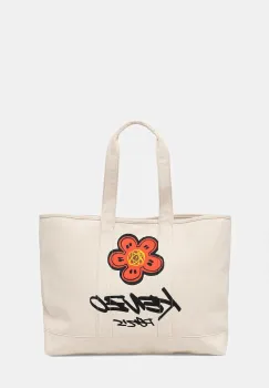 Kenzo geanta de bumbac culoarea bej, FF68SA911F36 imagine