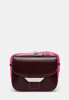 Kenzo geanta de piele culoarea bordo, FF52SA318L3B.24 imagine