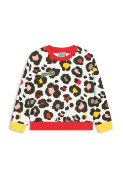 Kenzo Kids bluza copii culoarea bej, modelator imagine