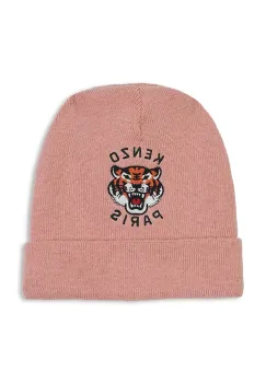 Kenzo Kids caciula din amestec de casmir pentru copii culoarea roz, K61216 imagine