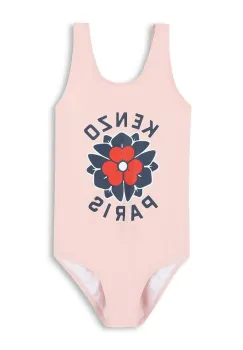 Kenzo Kids costum de baie dintr-o bucata pentru copii culoarea portocaliu, K60981 imagine