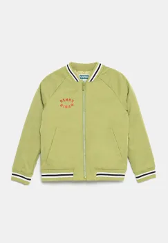 Kenzo Kids geaca bomber pentru copii culoarea verde, K61171 imagine
