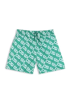 Kenzo Kids pantaloni scurti de baie copii culoarea verde, K61185 imagine
