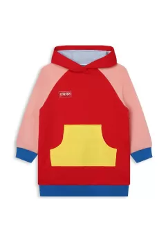 Kenzo Kids rochie fete culoarea rosu, mini, drept imagine