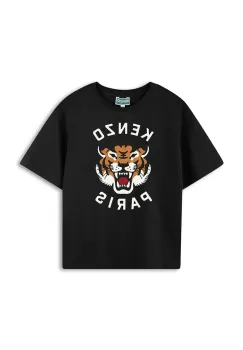 Kenzo Kids tricou de bumbac pentru copii cu imprimeu, K61137 imagine
