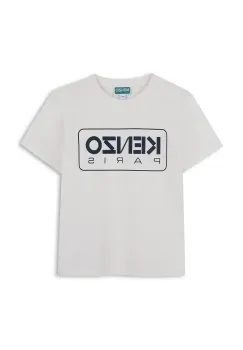 Kenzo Kids tricou de bumbac pentru copii culoarea alb, cu imprimeu, K61142 imagine